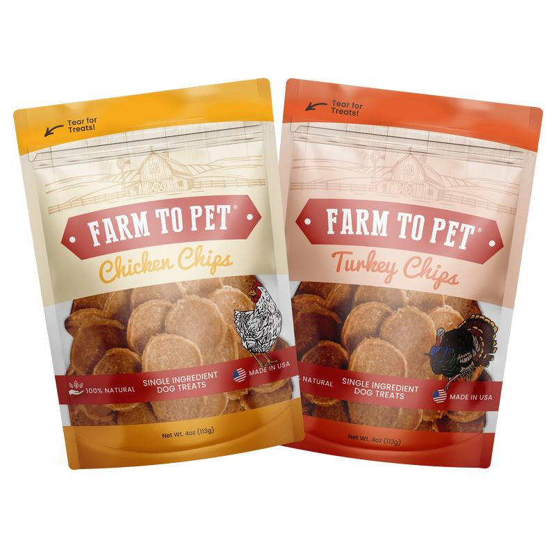 Chicken & Turkey Dog Treat Bundles for Healthier Pets