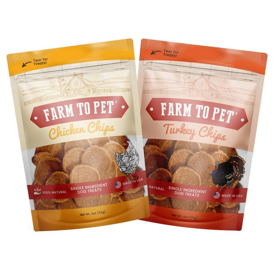 Chicken & Turkey Dog Treat Bundles for Healthier Pets
