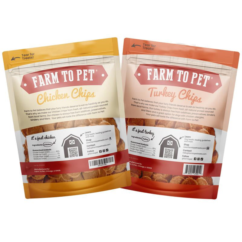 Chicken & Turkey Dog Treat Bundles for Healthier Pets